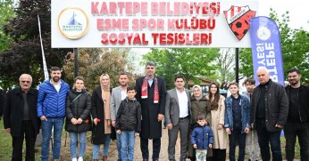 Eşmespor lokali hizmete açıldı