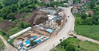 Başiskele Termal  Tesisi yükseliyor