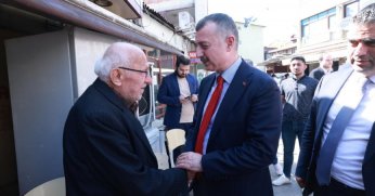 Büyükakın’dan Kandıra’da esnaflara ziyaret