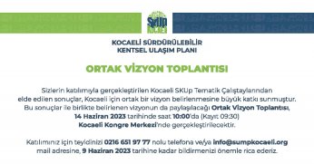 SKUP Ortak Vizyon Toplantısı yapılacak