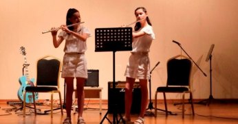 Konservatuvarın mezuniyet sevinci