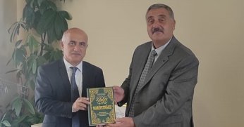 Erzurumlulardan Kaymakam Canbaba’ya ziyaret