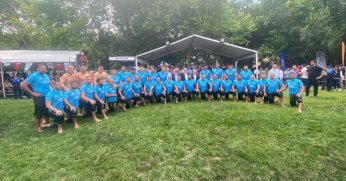 Güreşciler kozlarını paylaştı