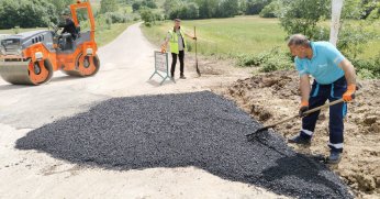 Yollar ve kaldırımlar bayrama hazırlanıyor