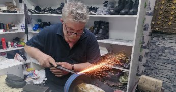 Bıçak bileme işinde  yoğunluk yaşandı