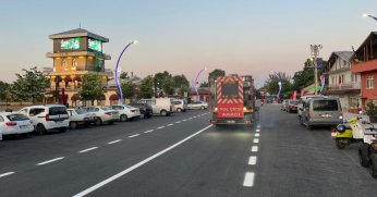 Yol çizgileri ile trafik  düzeni sağlandı