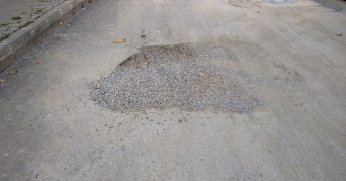 Bozulan bölüme yama gerekli