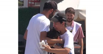 Minik yarışçılar kaza yaptı, annesi gözyaşlarına boğuldu