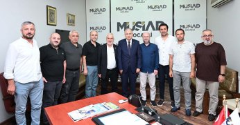 Rektör Cantürk’ten MÜSİAD’a ziyaret