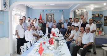 Büyükakın, Erzurum Vakfı’na konuk oldu