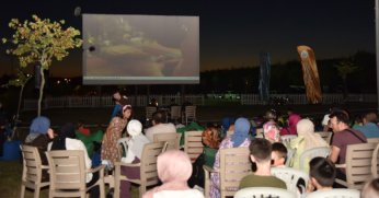 Açık havada sinema keyfi