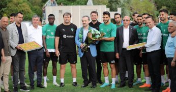 Talus'tan, Kocaelispor'a moral ziyareti