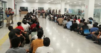 163 düzensiz göçmen  sınır dışı edildi