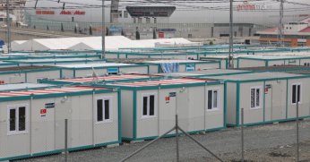 Büyükşehir’in konteyner  kentlerinde huzurlu yaşam