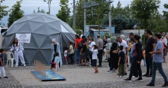 Kocaelili vatandaşlar  gökyüzüne dokundu