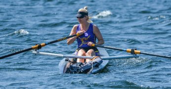 Kürekçiler nefes kesti