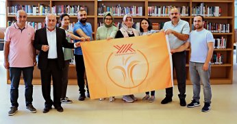 GTÜ Kütüphanesi’ne YÖK turuncu bayrak ödülü