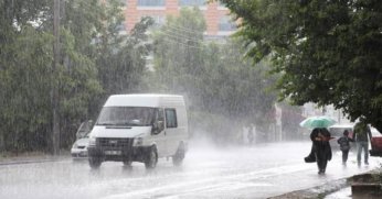 Kuvvetli sağanak yağışlara dikkat