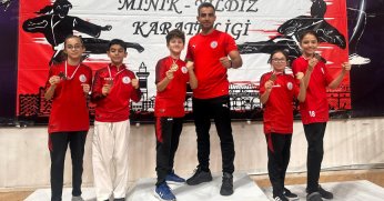 Körfezli karateciler çok başarılı 