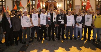 STK’lardan Filistinlilere destek gösterisi