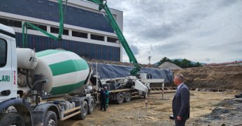 Yüzbaşılar ASM inşaatı başladı