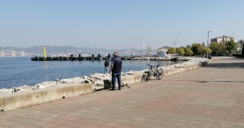 Amatör balıkçılar kısmetlerini bekledi