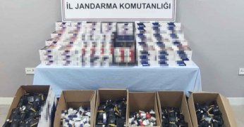 Gölcük’te 67 bin 100 makaron ele geçirildi