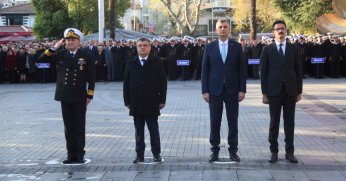 Ata’mızı saygıyla andık