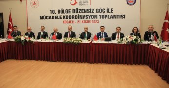 Düzensiz göçle mücadele konuşuldu