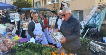 Yüzbaşılar Pazarı’nda anlamlı etkinlik