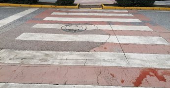 Yaya geçitlerine bakım gerekiyor