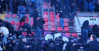 Kent derbisinde ortalık karıştı