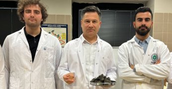 Dip çamurundan balata üretildi