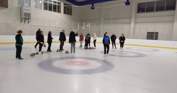 Curling seçmeleri ilimizde yapıldı 