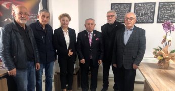 Gazilerden Başhekim Helvacı’ya ziyaret