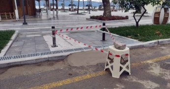 Ulaşlı sahil parkına rampa yapıldı