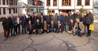 Tersane emeklileri, kahvaltıda buluştu