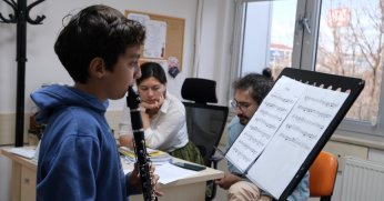 Büyükşehir konservatuarı yarıyıl sınavları yapıldı