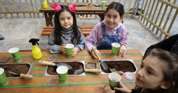 Sanat ve eğlence atölyeleri çok keyifli