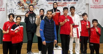Karate il seçmelerinde Körfezli sporcuların başarısı