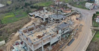 Yeniköy Termal Tesisi yükseliyor