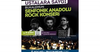 Ustalara saygı Rock konseri