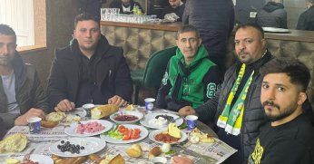 Hodri Meydan, Urfasporlu taraftarları ağırladı