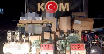 Kocaeli’de 206 bin 250 makaron ele geçirildi