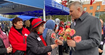 Kadınlar Günü kutlandı