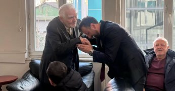 Aynacı, ziyaretlerine devam ediyor