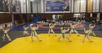 Karateciler kuşak sınavını geçti