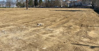 Alanda düzeltme işlemi bitiriliyor