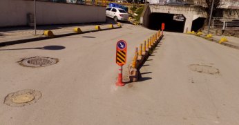 Konulan dubalarla sorunun önüne geçildi