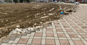 Alanda duvarlar kaldırıldı